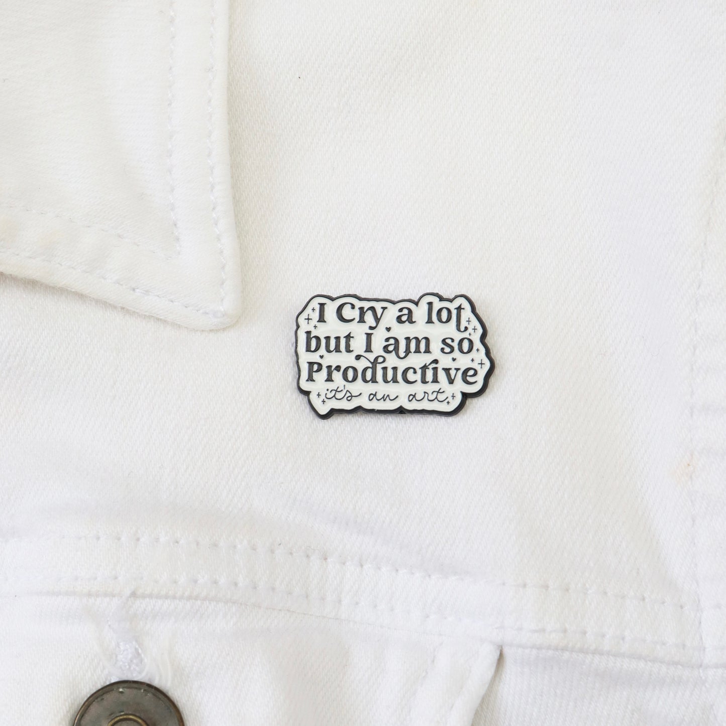 Pin "Lloro Mucho Pero Soy Muy Productivo"